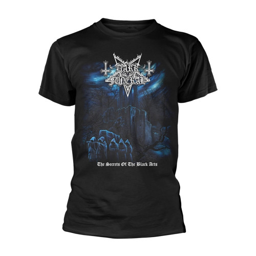 Dark Funeral 'The Secrets Of The Black Arts' (Black) T-Shirt Front