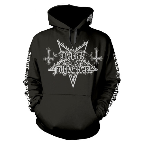 Dark Funeral 'The Secrets Of The Black Arts' (Black) Pull Over Hoodie Front