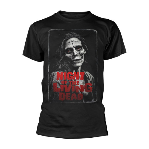 Plan 9 - Night Of The Living Dead 'Zombie F2' (Black) T-Shirt