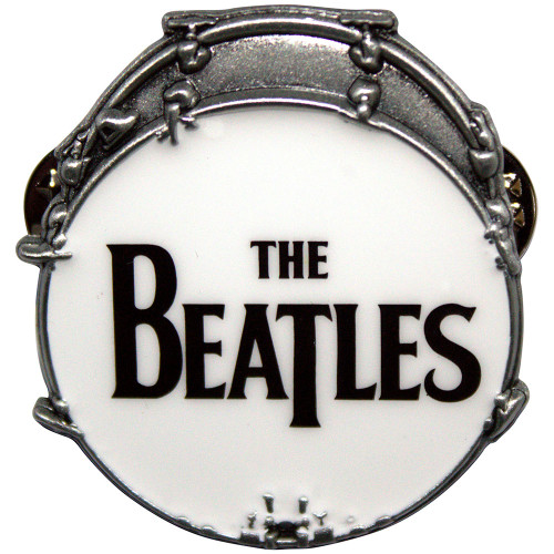 The Beatles 'Drop T Drum' Pin Badge