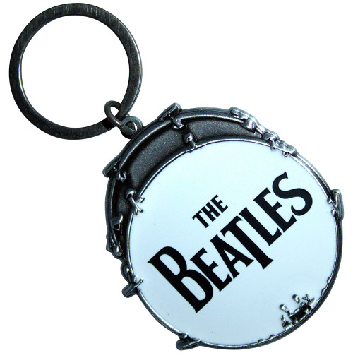 The Beatles 'Drop T Drum' Keyring
