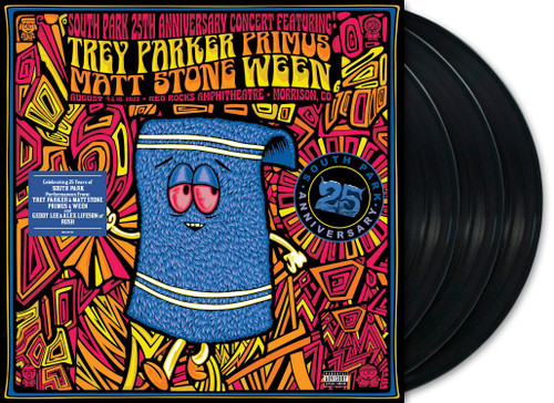 Various Artists 'South Park 25th Anniversary Concert' 3LP Black Vinyl