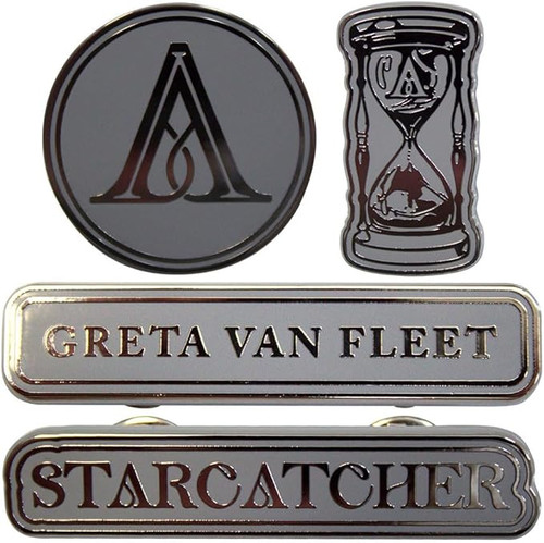 Greta Van Fleet 'Starcatcher' Pin Badge Set