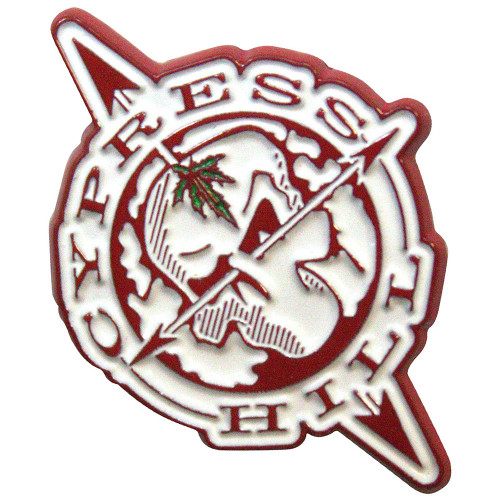 Cypress Hill 'Skull Compass' Pin Badge