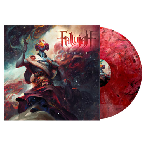 Fallujah 'Xenotaph' LP Red Black Swirl Vinyl