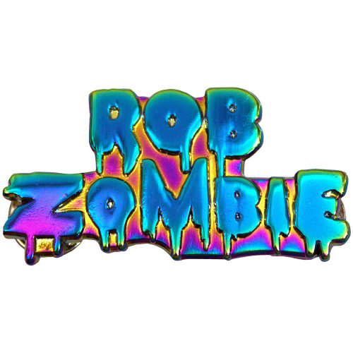 Rob Zombie 'Multicoloured Logo' Pin Badge