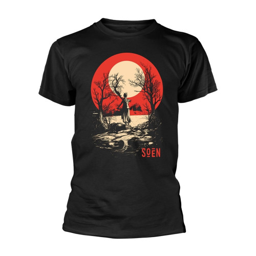 Soen 'Redmoon' (Black) T-Shirt Front