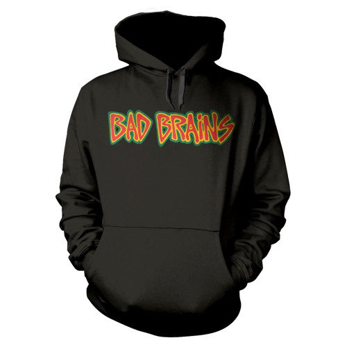 Bad Brains 'BB' (Black) Zip Up Hoodie | Eyesore Merch