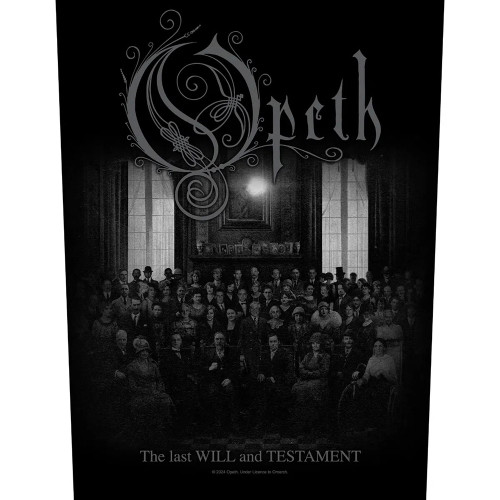 Opeth 'The Last Will And Testament' Back Patch