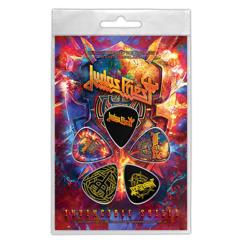 Judas Priest 'Invincible Shield' Plectrum Pack