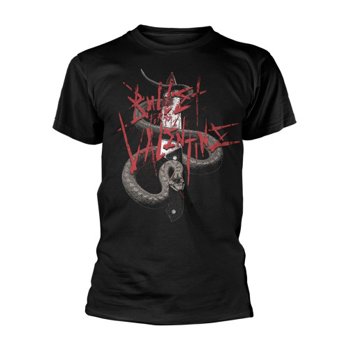 Bullet For My Valentine 'Snake Knife' (Black) T-Shirt