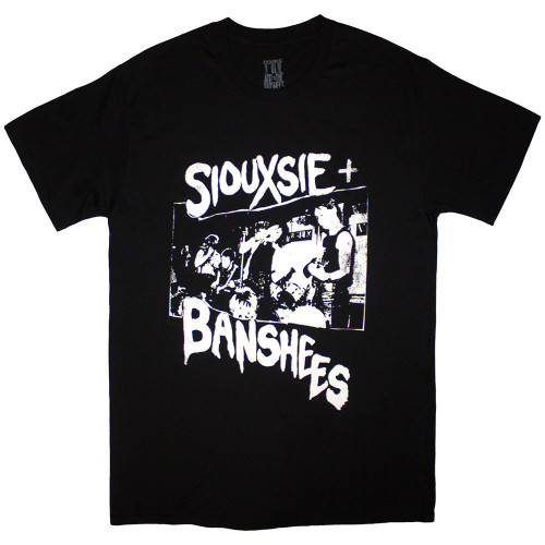 Siouxsie and The Banshees 'Live!' (Black) T-Shirt