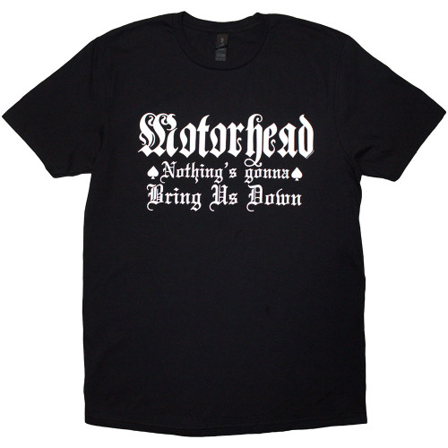 Motorhead 'Nothing's Gonna Bring Us Down' (Black) T-Shirt