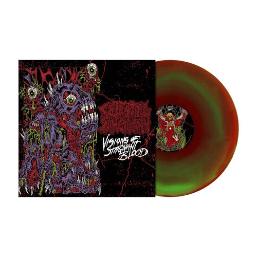 Celestial Sanctuary 'Visions Of Stagnant Blood' LP 'Rotten Scab' Vinyl