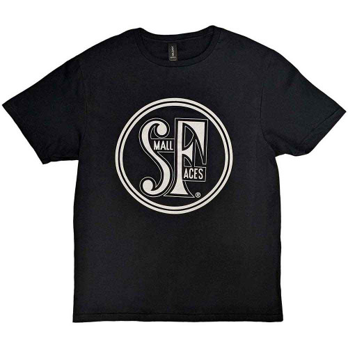 Small Faces 'Logo' (Black)  T-Shirt