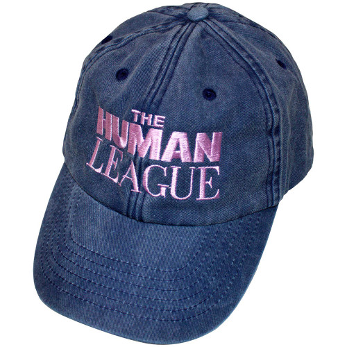 The Human League 'Logo' (Denim Blue) Baseball Cap