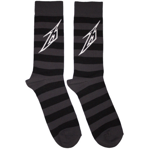 Metallica 'Lightning M' (Multicolour) Socks (One Size = UK 7-11)