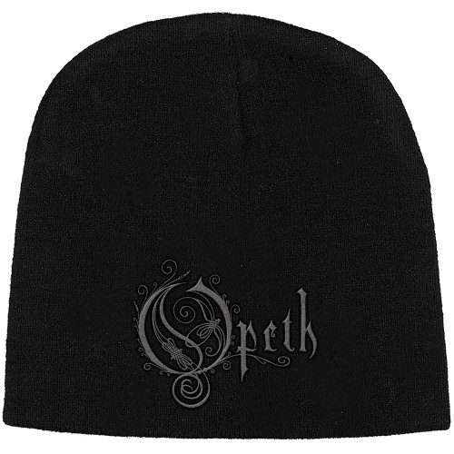 Opeth 'Embroidered Logo' (Black) Beanie Hat