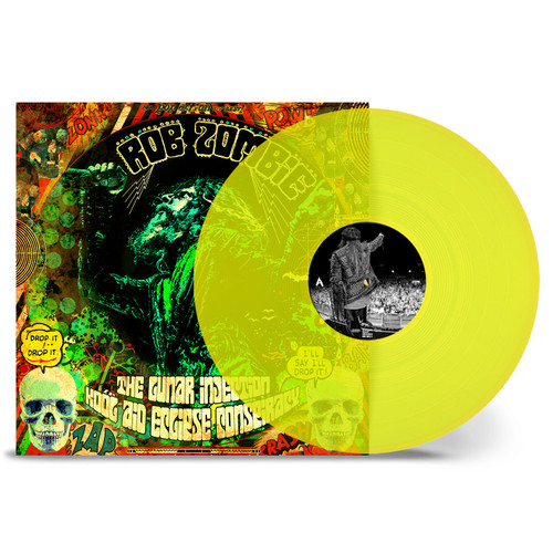 Rob Zombie 'The Lunar Injection Kool Aid Eclipse Conspiracy' LP Transparent Neon Yellow Vinyl