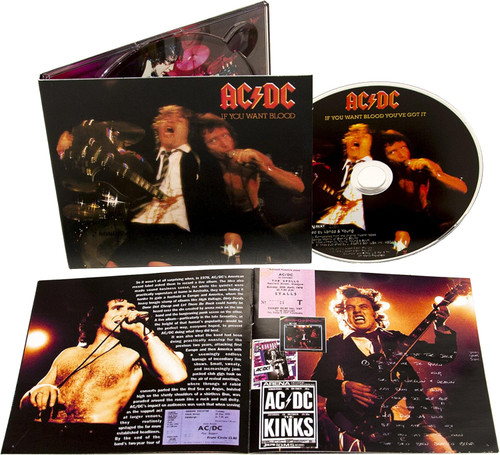 AC/DC 'If You Want Blood You've Got It' CD Digipack