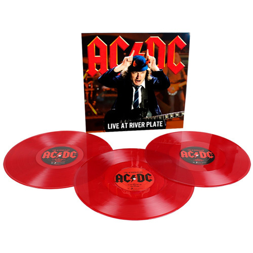 AC/DC 'Live At River Plate' 3LP Red Vinyl
