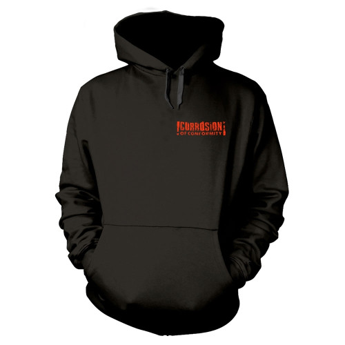 Corrosion of Conformity 'Wiseblood' (Black) Pull Over Hoodie Front