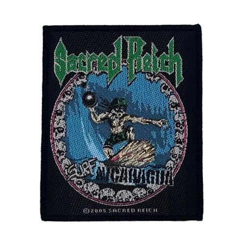 Sacred Reich 'Surf Nicaragua' Patch