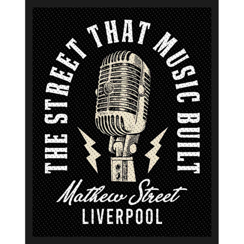 Rock Off 'Mathew St Mic Street That Music Built' Patch