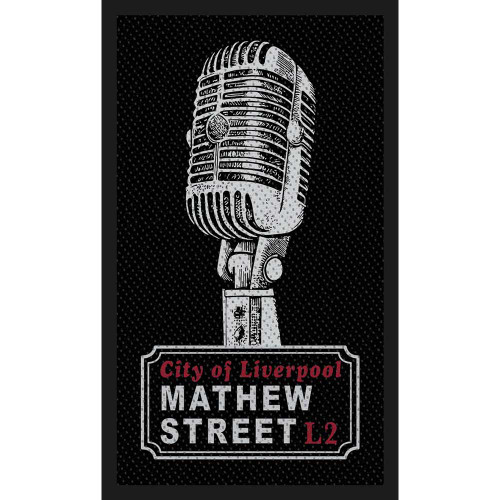 Rock Off 'Mathew St Mic City Of Liverpool' Patch