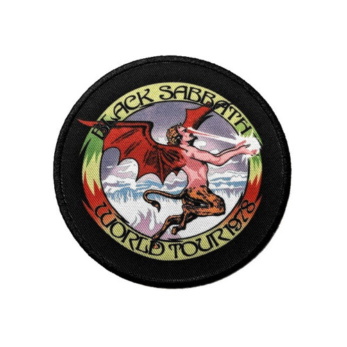 Black Sabbath 'World Tour 1978' (Iron On) Patch