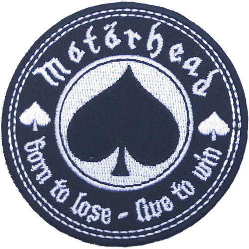 Motorhead 'Born to Love, Live to Win' (Iron On) Patch