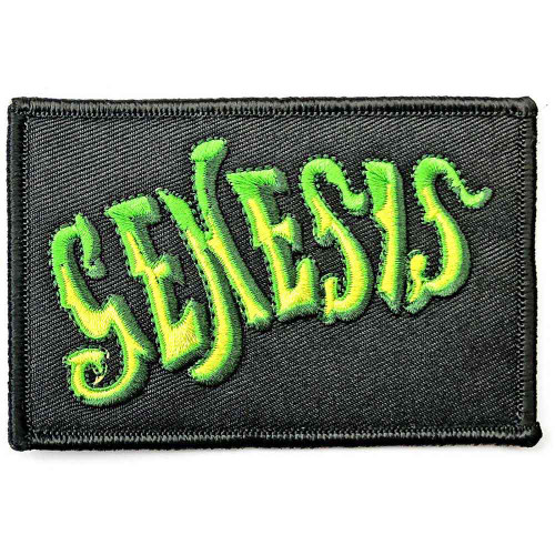 Genesis 'Classic Logo' (Iron On) Patch
