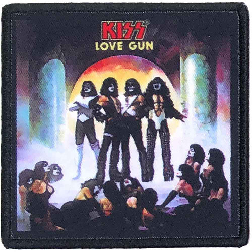 KISS 'Love Gun' (Iron On) Patch