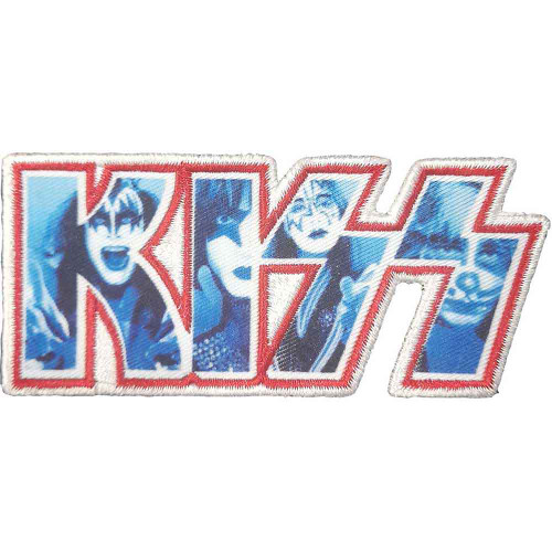 KISS 'Infill Logo' (Iron On) Patch