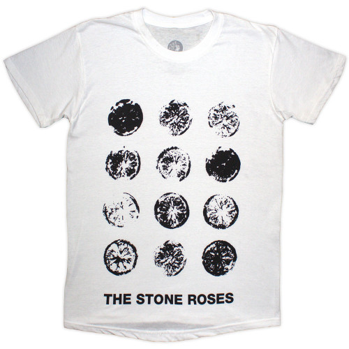 The Stone Roses 'Lemons Grid' (White) T-Shirt
