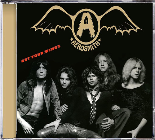 Aerosmith 'Get Your Wings' CD Jewel Case Front