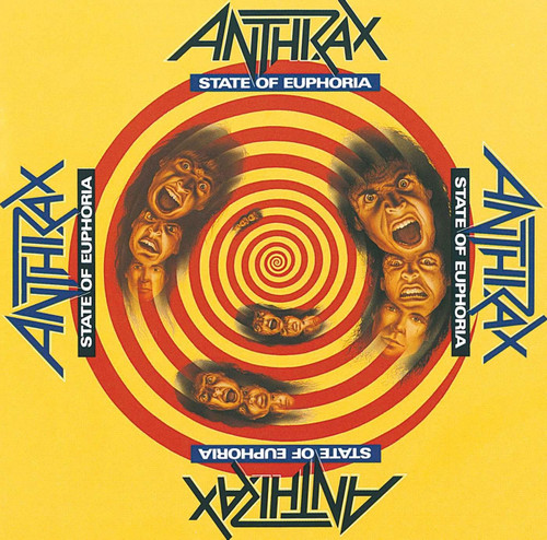 Anthrax 'State of Euphoria' CD front