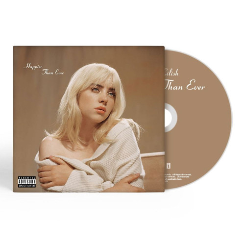 Billie Eilish 'Happier Than Ever' CD Digipack