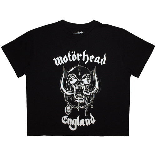 Motorhead 'Logo' (Green) Womens Mesh Crop Top | Eyesore Merch