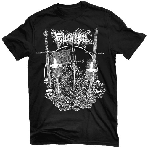 Full of Hell 'Burning Myrrh' (Black) T-Shirt - US Import