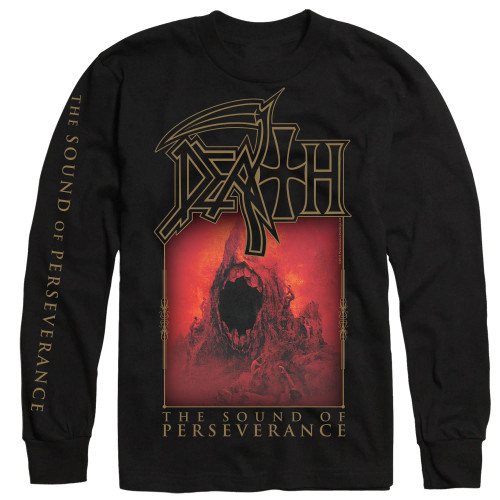 Death 'The Sound Of Perseverance' (Black) Long Sleeve Shirt