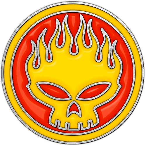 The Offspring 'Skull Logo' Pin Badge