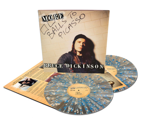 Bruce Dickinson 'More Balls To Picasso' 2LP Limited Edition Splatter Colour Vinyl