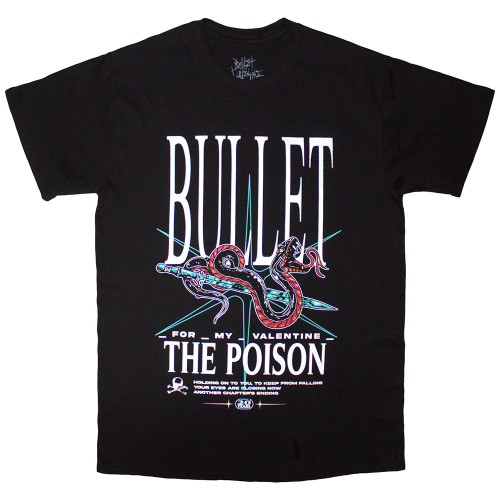 Bullet For My Valentine 'The Poison Cover' (Black) T-Shirt