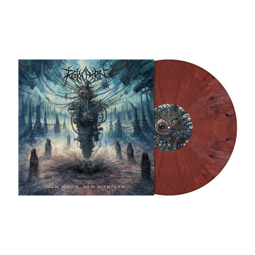 PRE-ORDER - Revocation 'New Gods, New Masters' LP Crimson Red Marbled Vinyl - RELEASE DATE 26th September 2025
