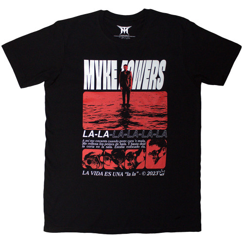 Myke Towers 'La Vida' (Black) T-Shirt