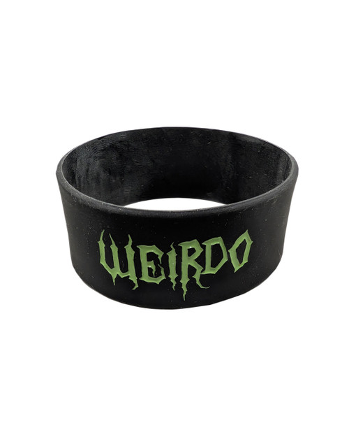 SLF 'Weirdo Mosher Freak (Absinthe)' (Black) Wide Wristband