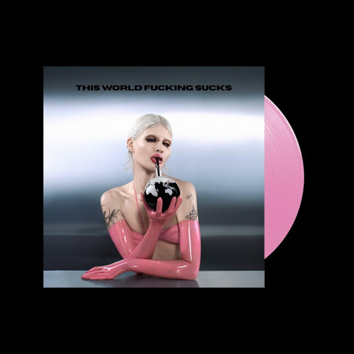 Cassyette 'This World Fucking Sucks' LP Pink Vinyl