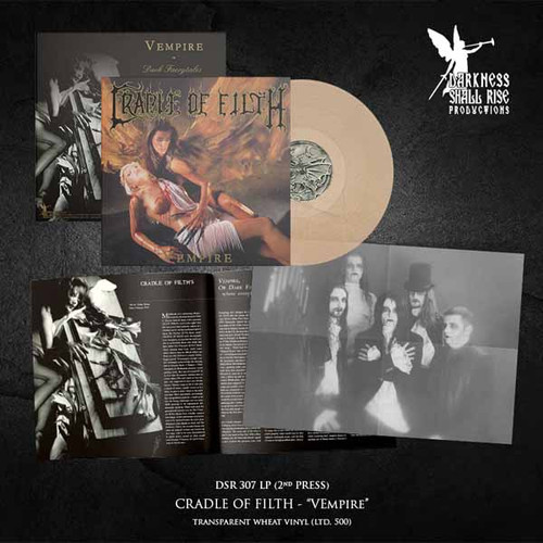 Cradle of Filth 'V Empire, Or Dark Faerytales in Phallustein' LP