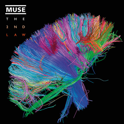 Muse T-Shirt Uomo 'The 2nd Law' – Maglia Ufficiale Band Logo, Colore Nero, Cotone Morbido